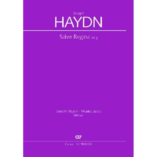 Salve Regina in g : g-Moll