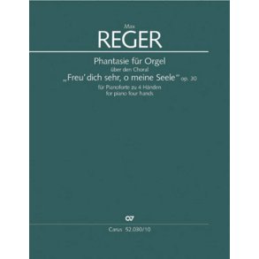 Phantasie für Orgel : über Freu dich sehr, o meine Seele