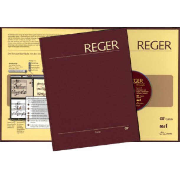 Reger-Werkausgabe, Bd. I/3 : Phantasien und Fugen, Variationen, Sonaten, Suiten II f&uuml;r Orgel