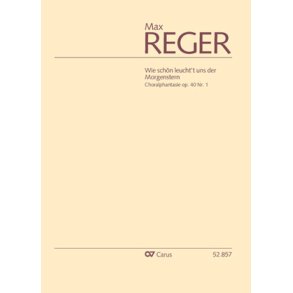 Choralphantasie Wie schön leucht't uns Morgenstern