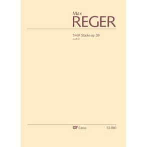 Reger: 12 Stücke op. 59, Heft 2