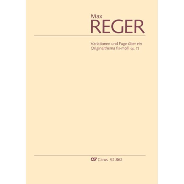 Variations and Fugue Fis-Moll