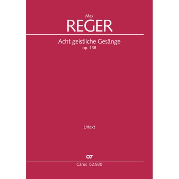 Acht geistliche Ges&auml;nge