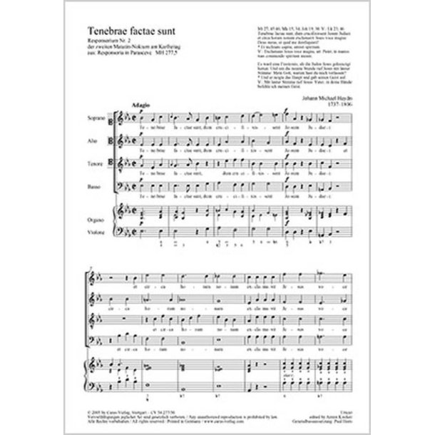 Tenebrae factae sunt, Anima meam dilectam