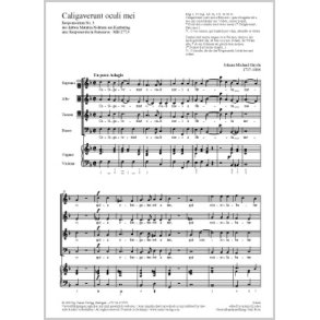 Caligaverunt oculi mei : aus: Responsoria in Parasceve