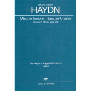 Missa in honorem Sanctae Ursulae : Chiemsee-Messe