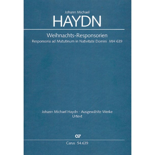 Haydn, M.: Weihnachtsresponsorien