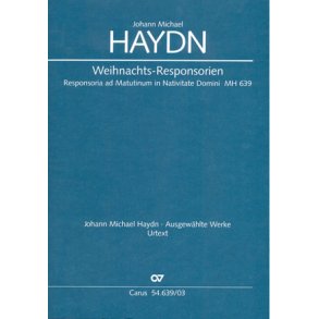 Haydn, M.: Weihnachtsresponsorien