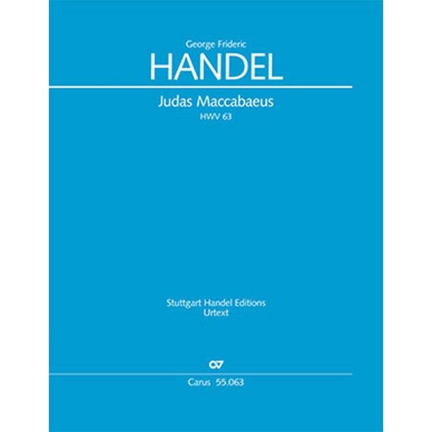 Judas Maccabaeus : HWV 63