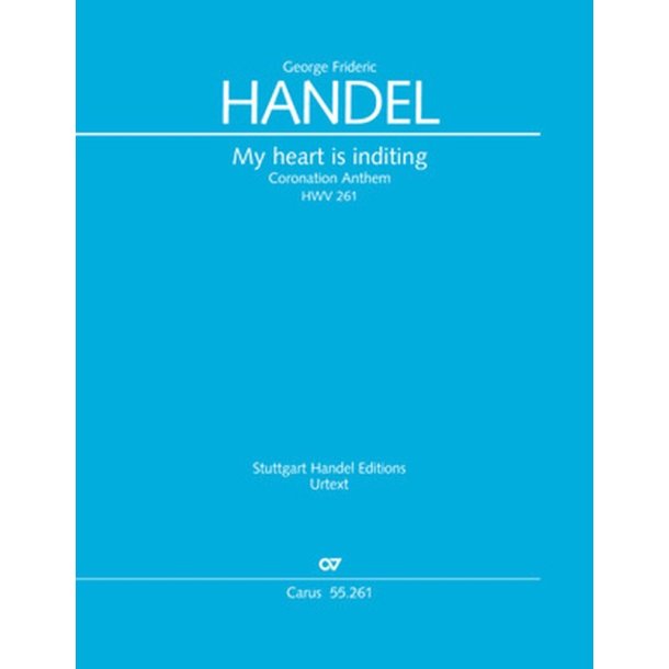 Coronation Anthems I-IV : HWV 258-261