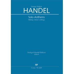 Händel: Solo-Anthems. Alleluja-Amen settings