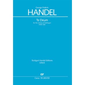 Te Deum For The Victory Of Dettingen : Dettinger Te Deum