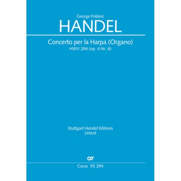 Concerto per la Harpa (Organo) in B