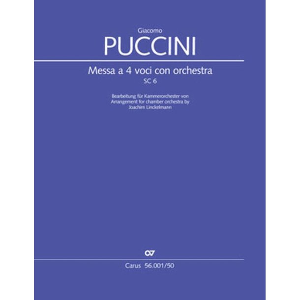 Messa A 4 Voci Con Orchestra