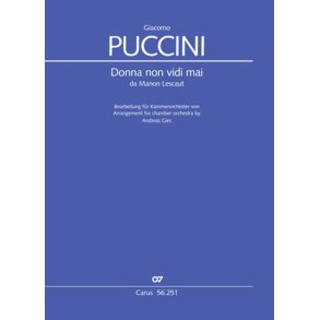 Donna Non Vidi Mai : Romanza by De Grieux from Manon Lescaut