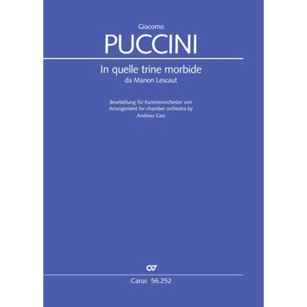 In Quelle Trine Morbide : Romanza by Manon from Manon Lescaut
