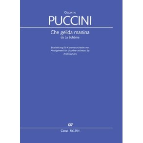 Che Gelida Manina : Romanza by Rudolfo from La Boheme