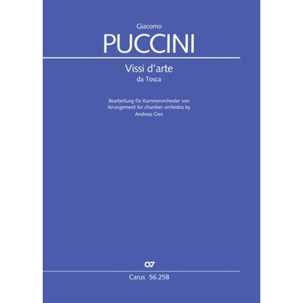 Vissi d'Arte : Romanza of Tosca from Tosca