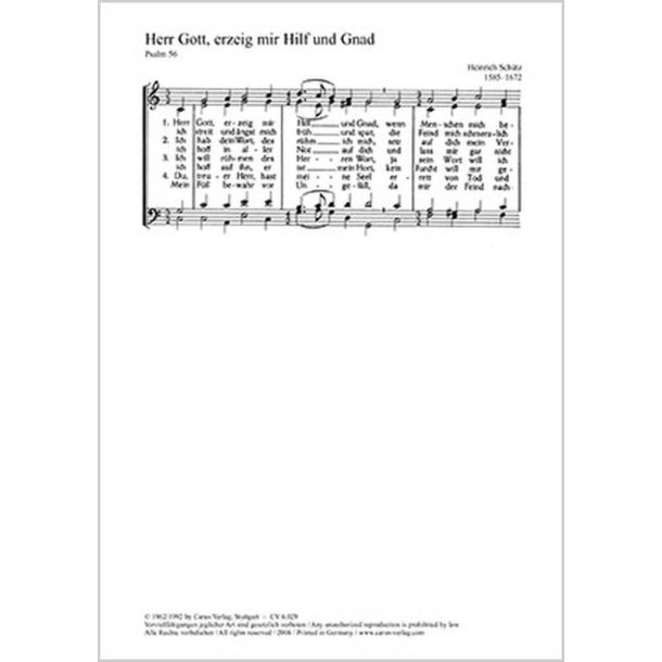 Herr Gott, erzeig mir Hilf- Mein Seel ist still