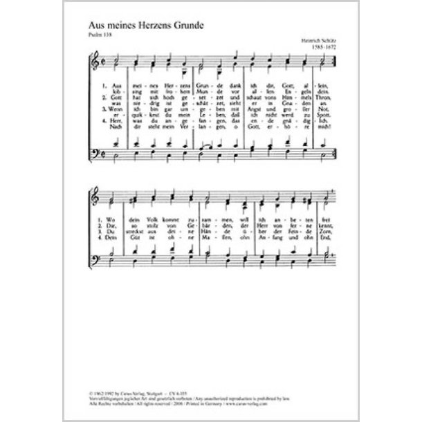 Aus meines Herzens Grunde : Den Herren lobt - Wenn Gott einmal