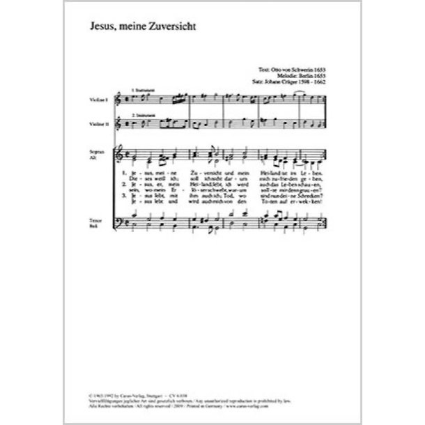 Jesus, meine Zuversicht - Ein feste Burg : Fr&ouml;hlich soll - Ebeling