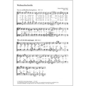 Bach: Weihnachtschoräle