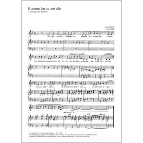 Kommet her zu mir alle : Dies Jahr haben wir auch erlebt