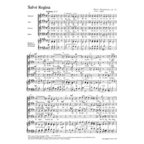 Salve Regina : E-Dur