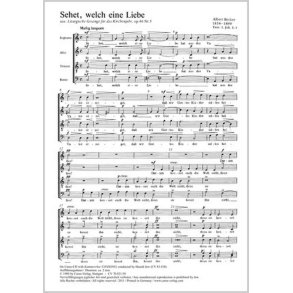 Sehet, welch eine Liebe : Herr, nun lässest du deinen Diener