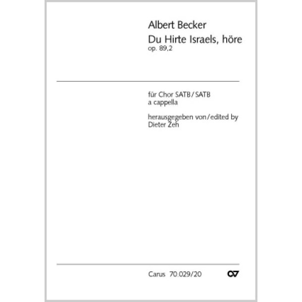 Du Hirte Israels h&ouml;re