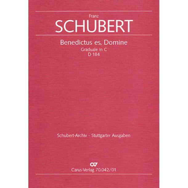 Benedictus es, Domine : Graduale in C