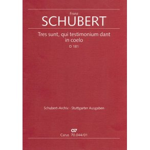 Tres sunt, qui testimonium dant in coelo : Offertorium