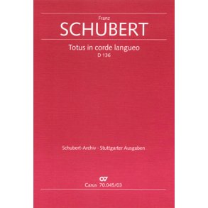 Totus in corde langueo : Offertorium in C