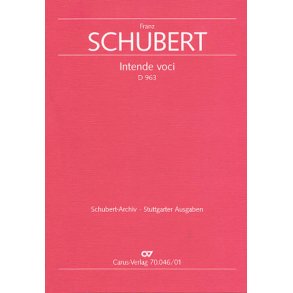 Intende voci D 963 : Offertorium. Tenor-Arie mit Chor