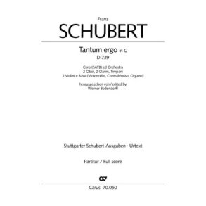 Tantum ergo in C D 739 : C-Dur