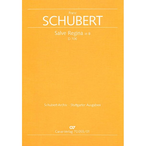 Salve Regina in B : B-Dur