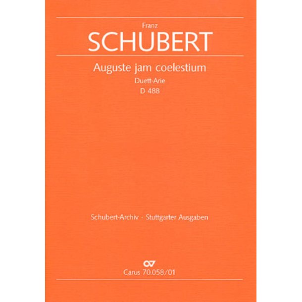 Auguste jam coelestium : G-Dur