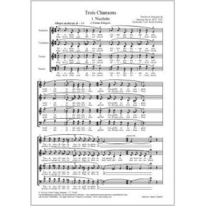 Ravel: Trois chansons