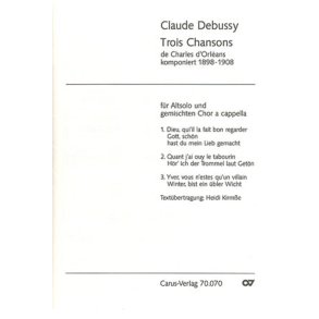 Debussy: Trois Chansons