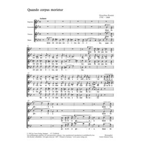 Quando corpus morietur : aus: Stabat Mater