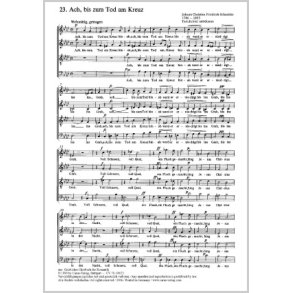 Ach, bis zum Tod am Kreuz : f-Moll