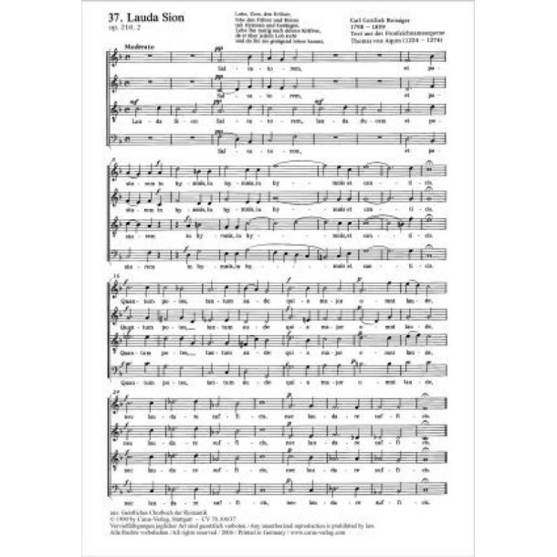 Lauda Sion : F-Dur