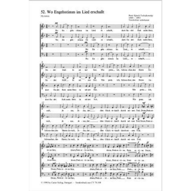 Wo Engelsstimm im Lied erschallt : Hymnus