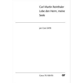 Lobe den Herren, meine Seele : B-Dur