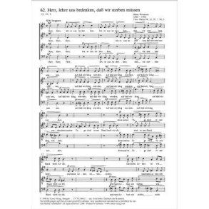 Herr, lehre uns bedenken, daß wir sterben müssen