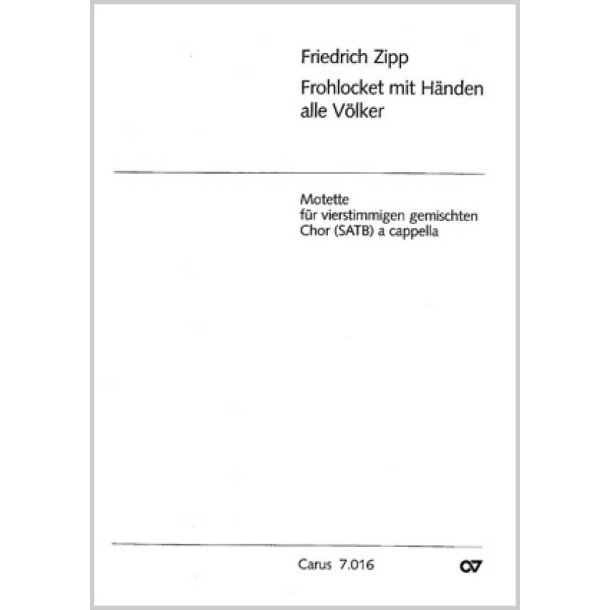 Frohlocket mit H&auml;nden, alle V&ouml;lker