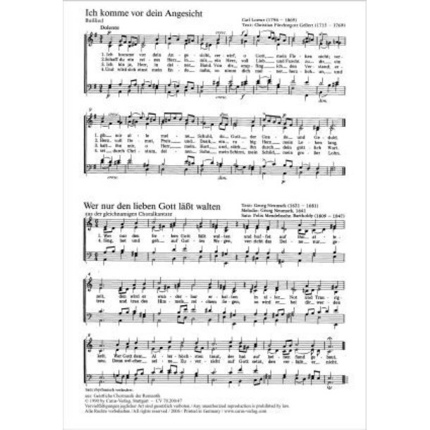 Wer nur den lieben Gott l&auml;&szlig;t walten