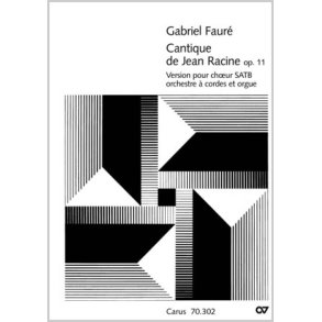 Cantique de Jean Racine op. 11