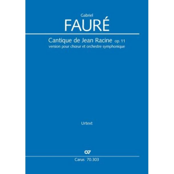 Cantique De Jean Racine