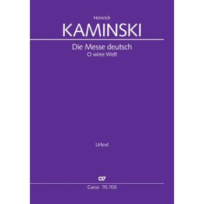 Die Messe deutsch : O wirre Welt